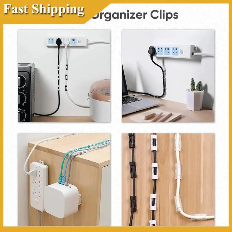 Desktop Socket Holder, Plug-In Surge Protector Bracket, Desktop Mobile Self-Adhesive Non-Punch Socket Bracket Durable