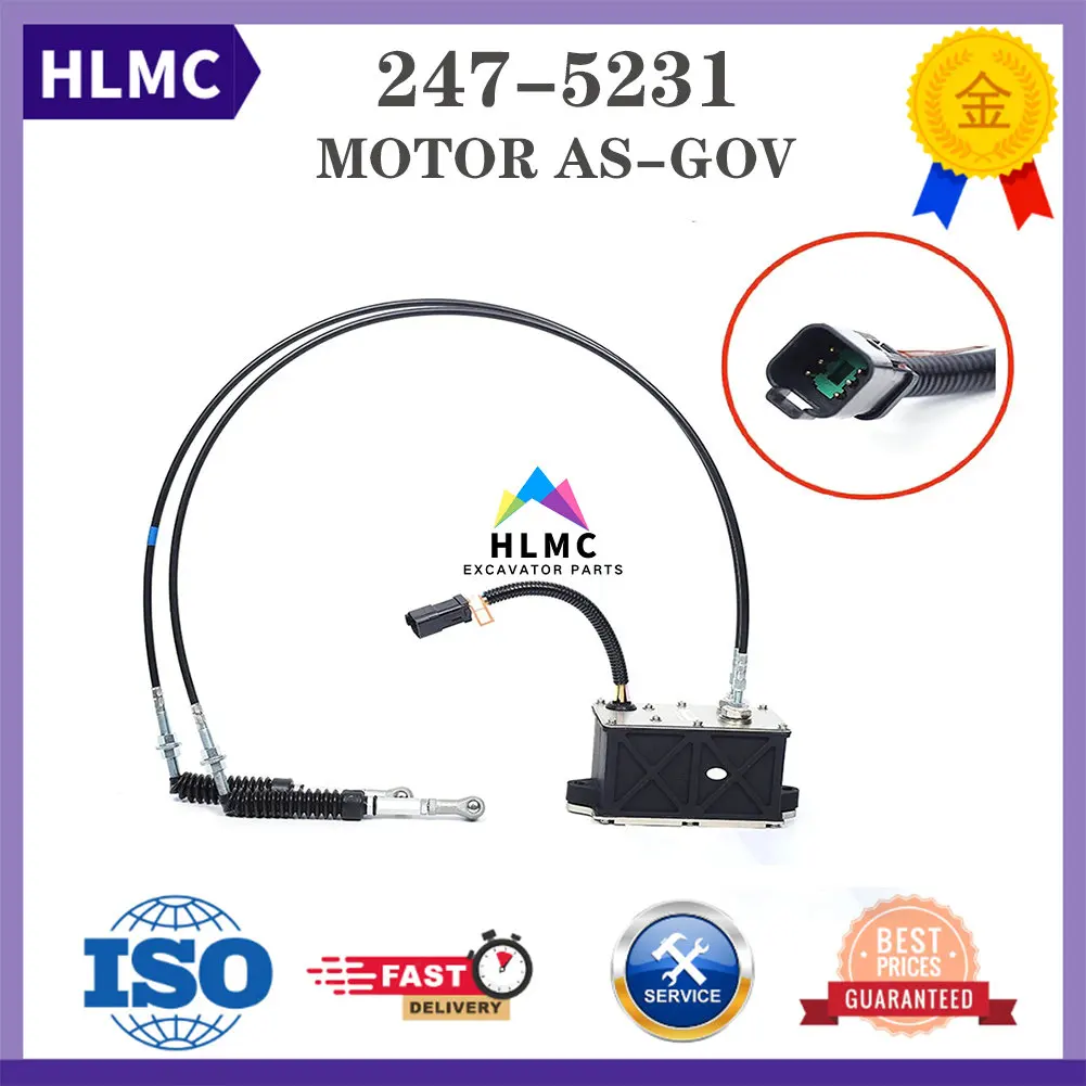 

119-0633 247-5229 247-5231 Throttle Motor Compatible with E311B 312B E312B 320B E320B 320BL Accelerator Motor