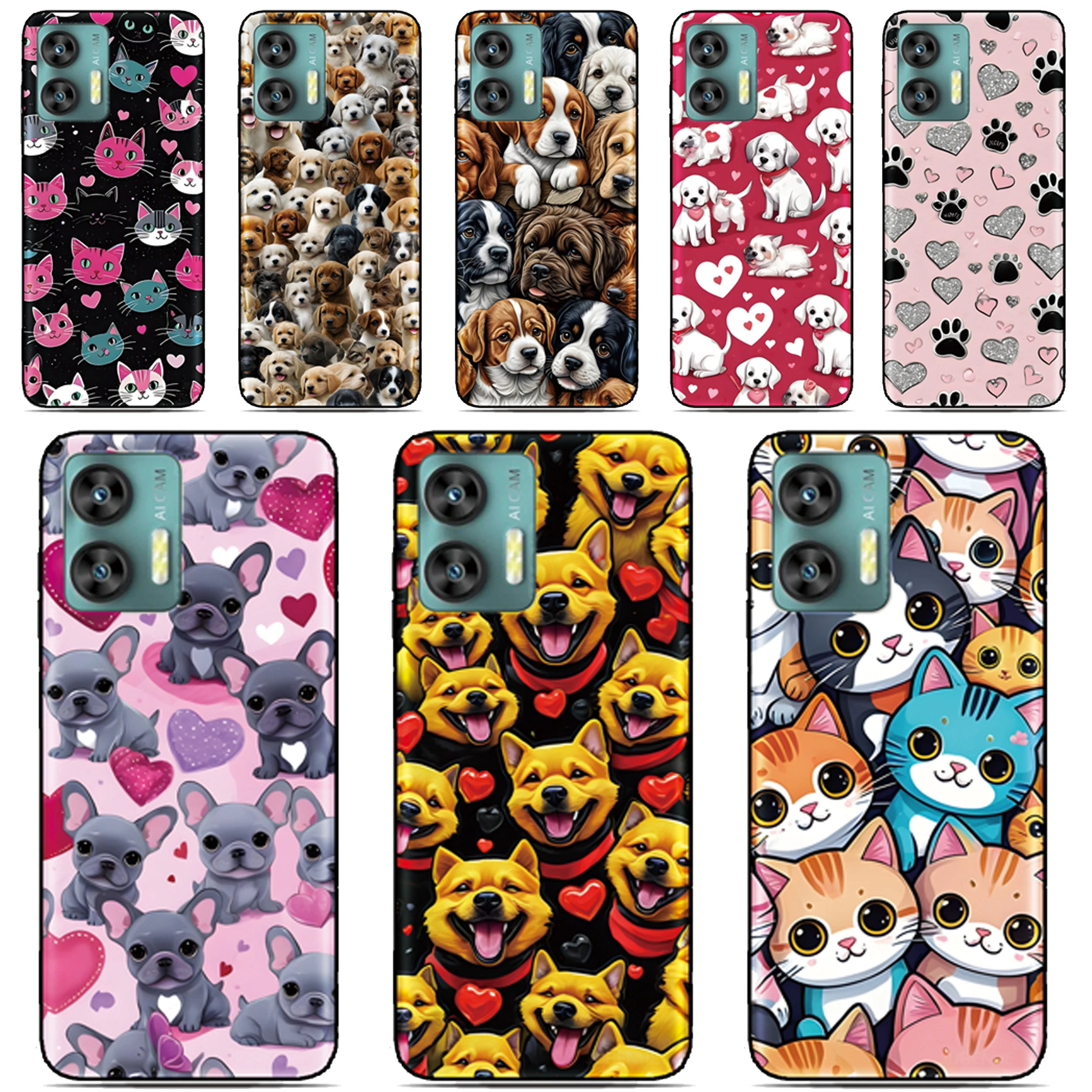 Charming Cartoon-Themed Phone Case Cover
