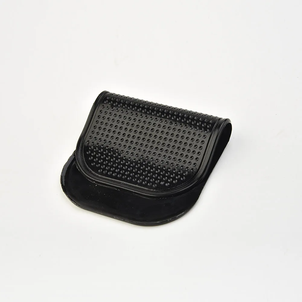 

13x7cm Anti-skid Slip Proof Grip Mat Black Rubber Dust-proof Interior Pad FIT For GPS Cell Phone Car Dashboard Holder Pad