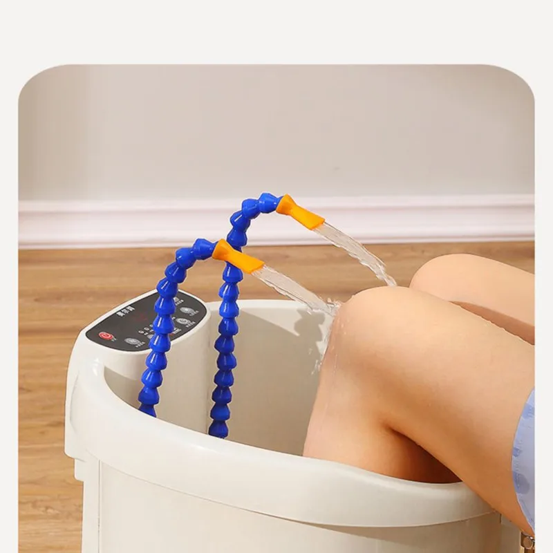 Fully Automatic Electric Massage Deep Heating Foot Basin Fumigation Knee Pads Feet Spa Bath Massager Bucket Tropical Massag Tub