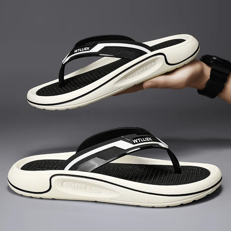 Men Arch Support Sandals Slippers Summer Beach Breathable Casual Comfortable