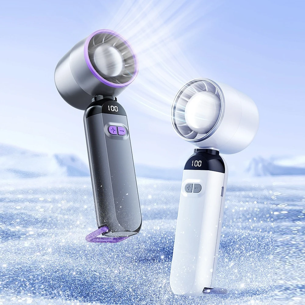 Portable Plastic Handheld Turbo Fan for Home Office