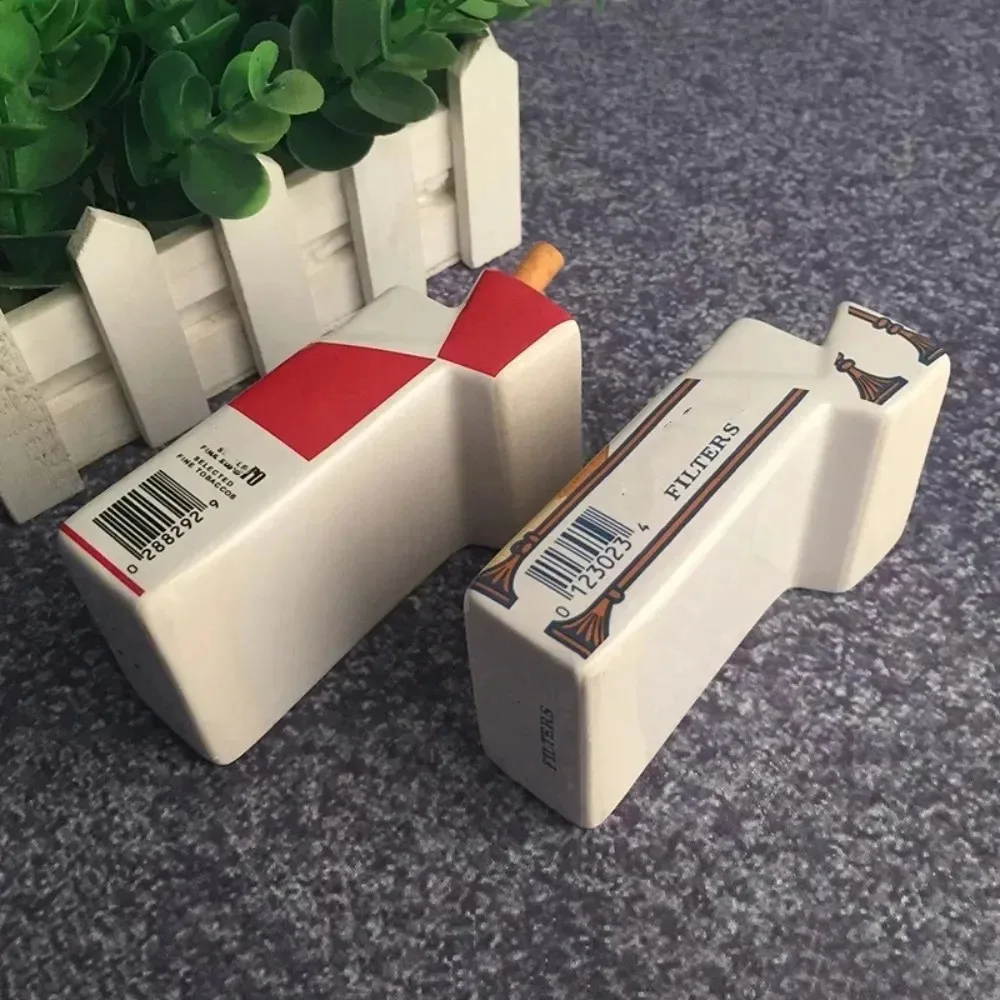 Ceramic Personalized Ashtrays Creative Heat Resistant Living Room Decoration Smoking Accessories Cigarette Case Cigar Ash Tray ceramic ashtray
