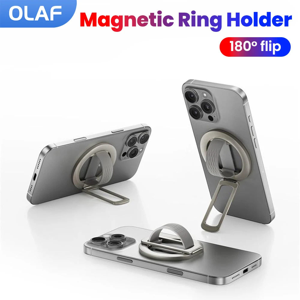 Magnetic Rotatable Foldable Phone Holder Stand