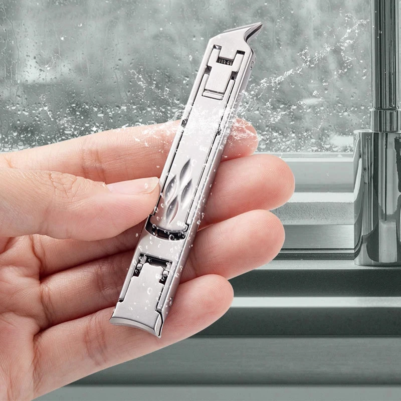 Nail Cutter Double Head Folding Nail Clippers Stainless Steel Cutter Clippers Manicure Pedicure Finger Toe Scissors Manicur nail clipper set nail care kit nail scissors set nail clippers manicure pedicure kit manicure set manicure sets manicure nail clipper set nail clippers kit