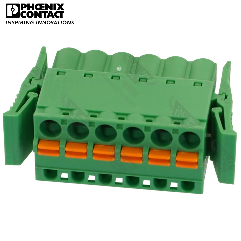 

5.08mm Original Genuine Phoenix Contact Connector PCB Pluggable PLUG-IN Terminal Block 6 Pin FKC 2.5 ST 5.08 RF 1925731 12A 320V