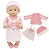40cm Reborn Baby Doll Clothes 16 Inch Nenuco Clothes Rompers Doll Wears 6