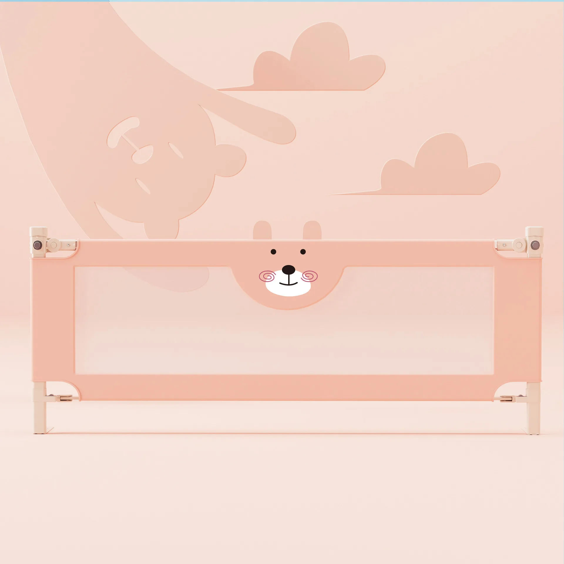 180cm 1pc Baby Bed Guardrail Bed Rail Guard for Kid Fence for Protective Barrier Safety Railing Guardrails
