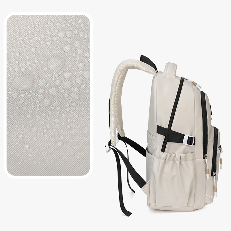 Brand Junior High School Girls' Schoolbags, High-Looking Niche Korean-Style Backpacks, Larcapacity High School Girls' Schoolbags