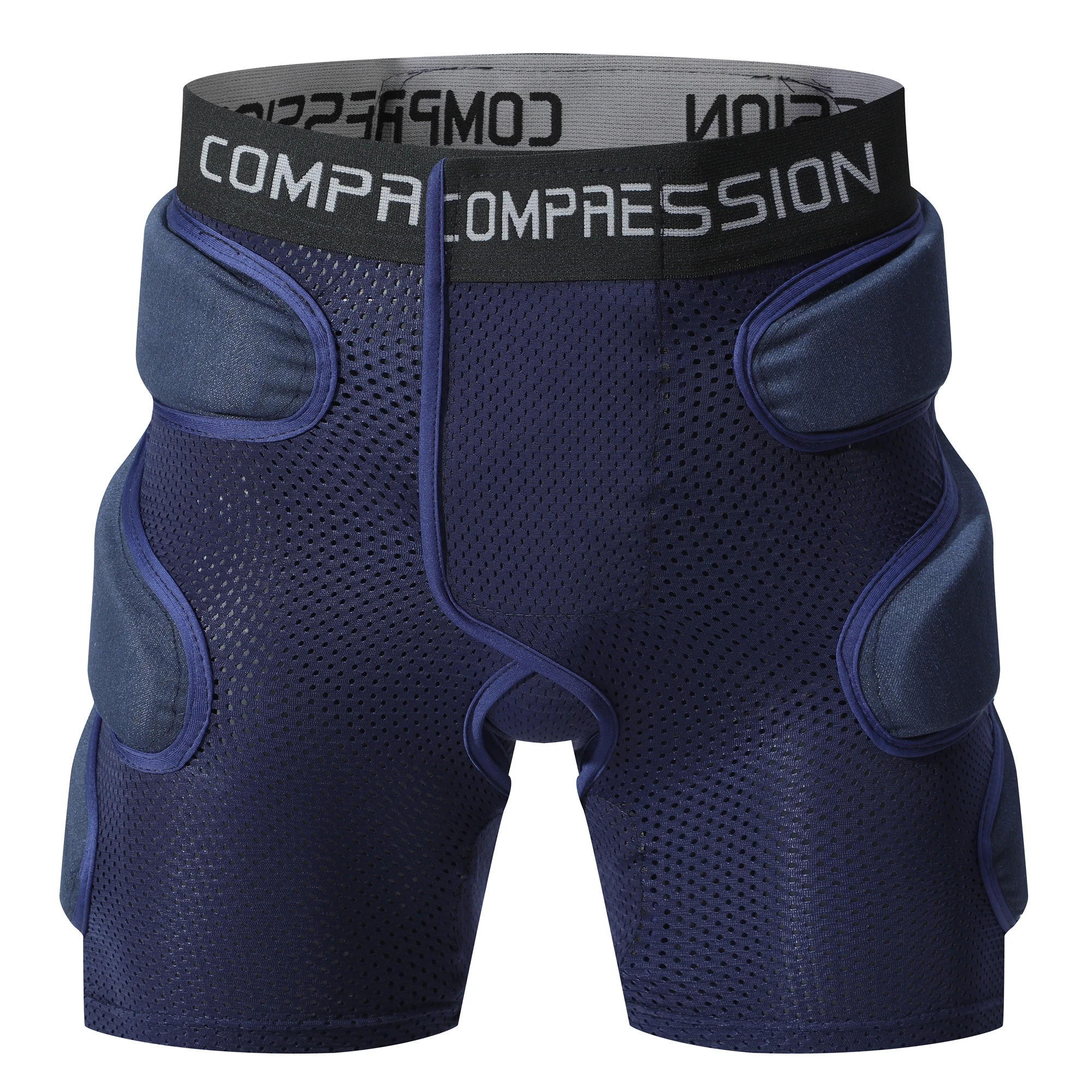 Unisex Roller-skating Skating Snowboard Skiing Shorts Sports Hip Pad Protection Rugby Football Soccer Goalkeeper Shorts Sponge