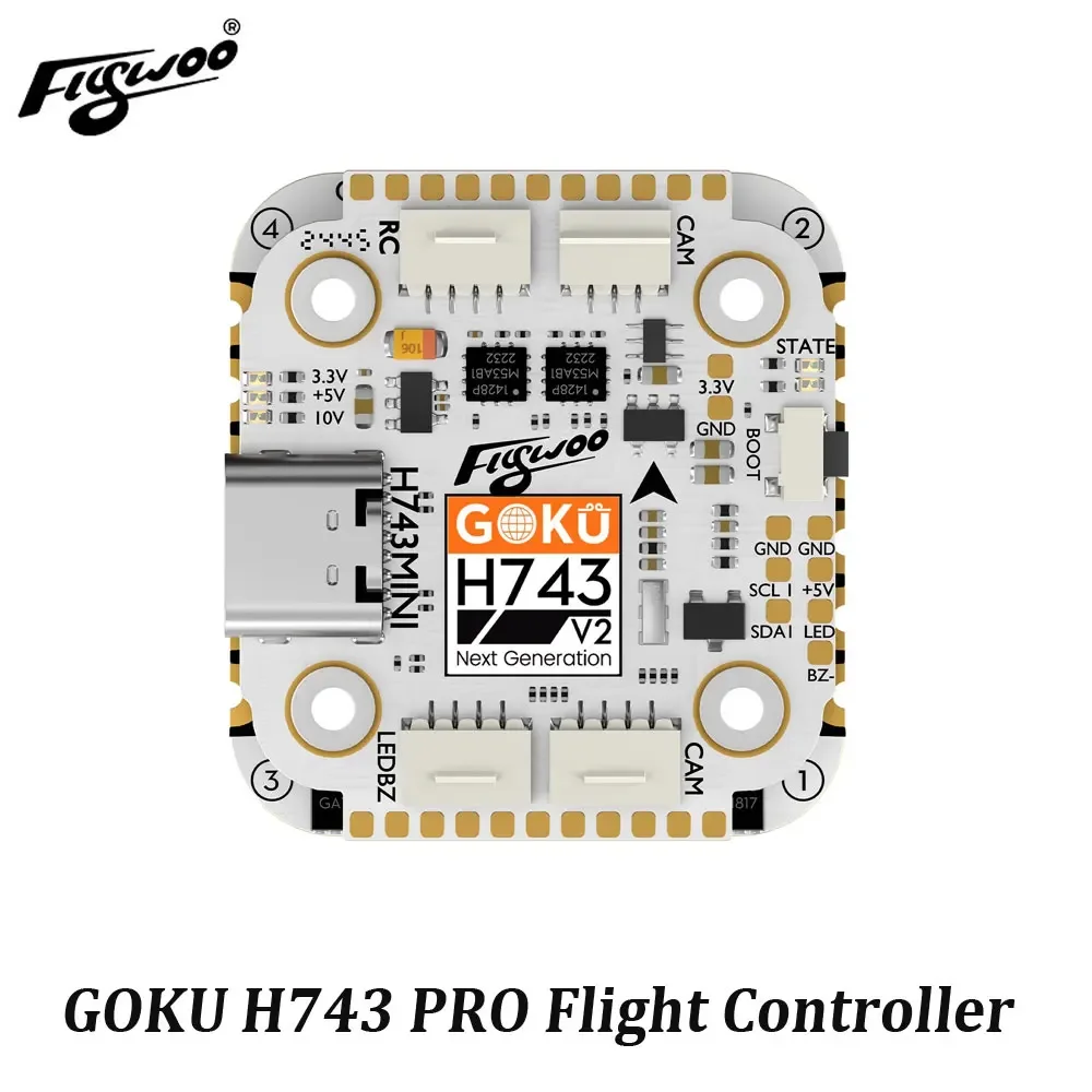 ตัวเลือกสินค้า ชุดควบคุมโดรน GOKU H743 PRO พร้อม ESC 4in1
