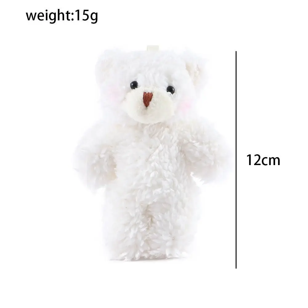 

Bag Pendant Key Chain Hanging Kindergarten Toy Pearl Velvet Bear Toy Plush Bear Keychain Bear Pendant Plush Bear Keyring