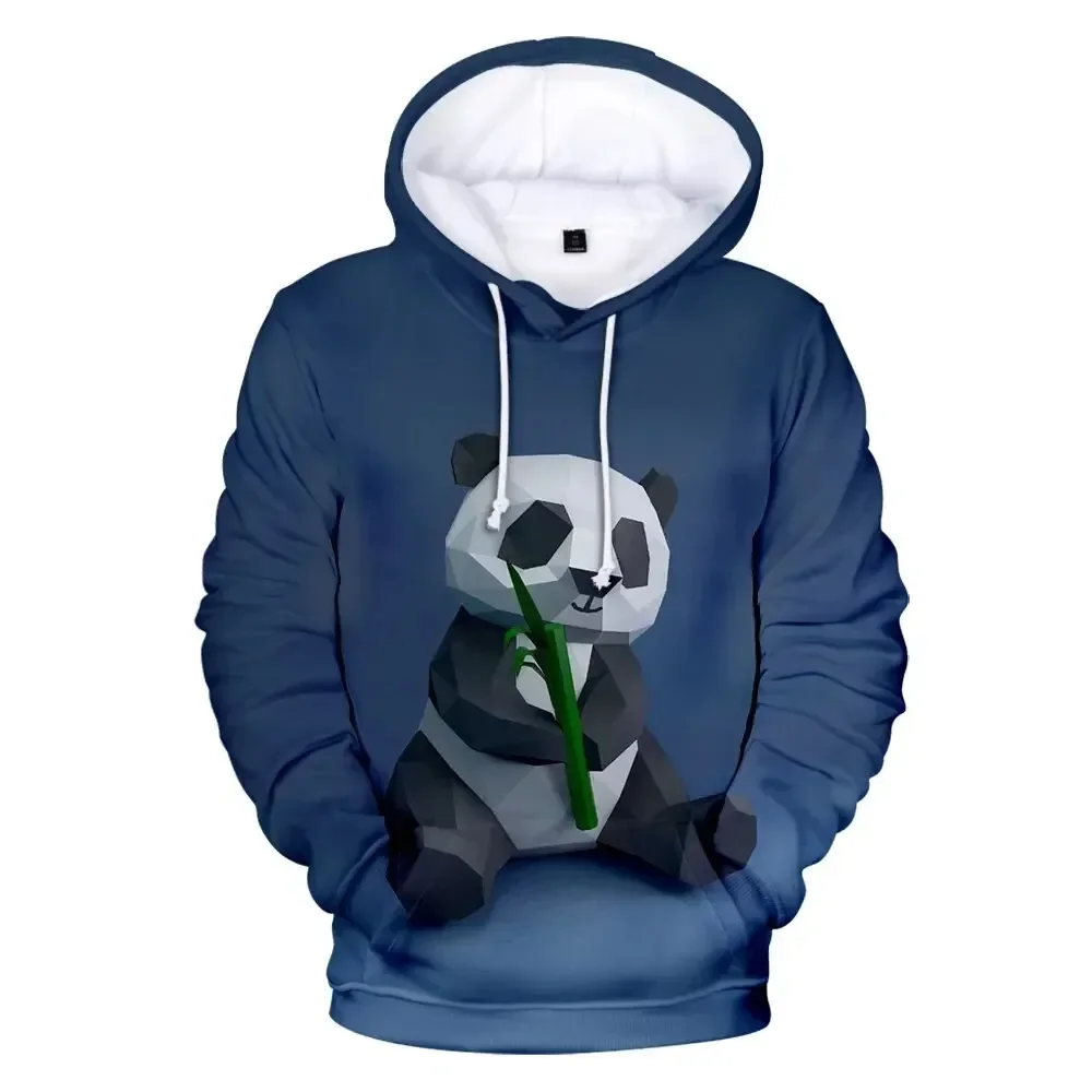 thumbnail image 1 of Sudadera con capucha con estampado 3D de panda de dibujos animados para otoño e invierno, sudadera con capucha para hombre, sudadera de calle, ropa de hombre de gran tamaño, 1 of 5