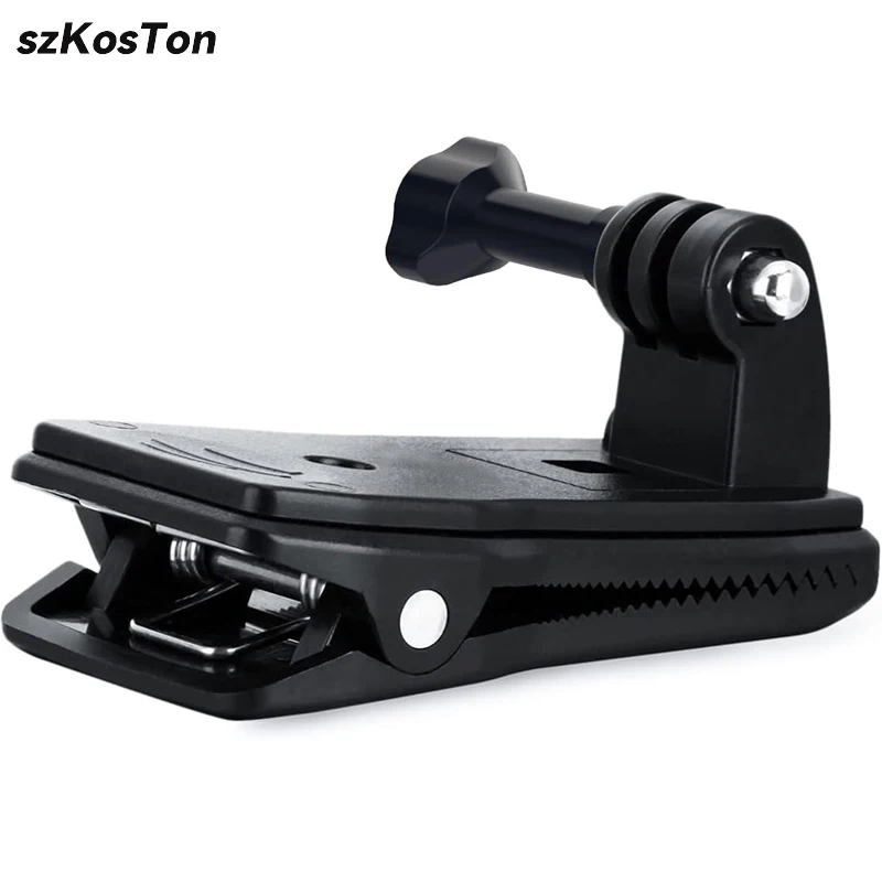 Rucksack-Clip für Insta360 X5 X4 X6 GO 3 GoPro 13 12 11 10 9 DJI Osmo Action 4 5 6 360 Drehbare Schultergurt-Halterung Zubehör