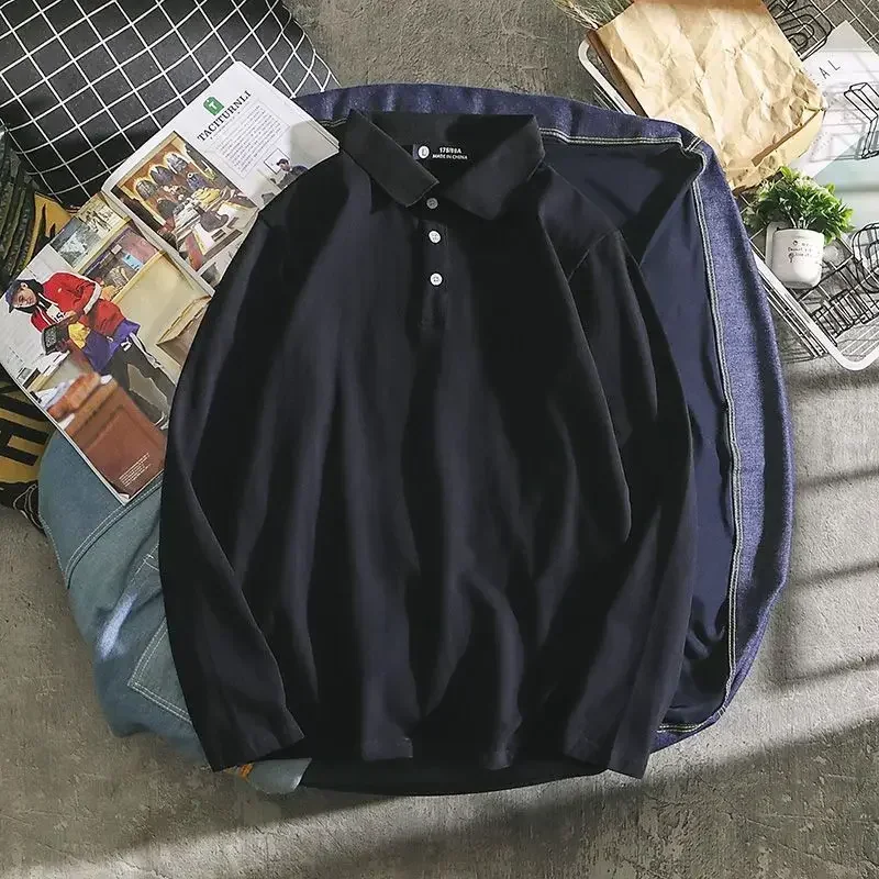 Ropa para hombre Camiseta polo lisa para hombre Camiseta ajustada roja ajustada Camiseta unicolor Citas Tendencias de moda casual normal al por mayor 2024 Tee AF