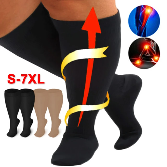 Wide Calf Compression Sleeves Women & Men Plus Size Calf Leg