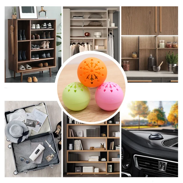 1/12 db Dezodoros Frissítő Golyók Cipő Zokni Ruházathoz Illat Alapvető Lábápolás Illatos Gömb Szekrény Friss Kellékek - Image 6