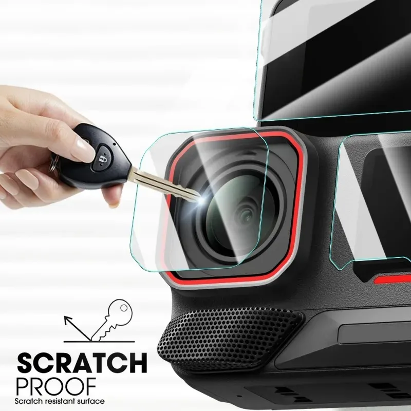 Insta360 Ace Pro Pro2 화면 보호기 강화 유리 필름 Insta360 액세서리 용 스크래치 방지 카메라 렌즈 하이드로 겔 필름
