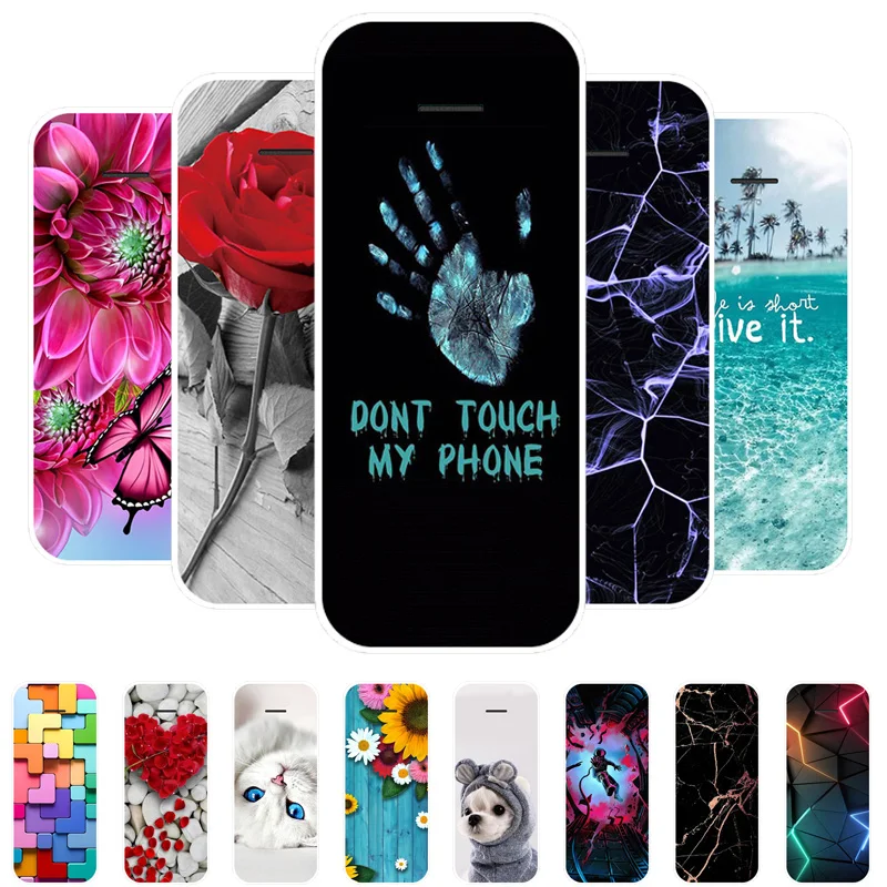 Lion Wolf Silicone Soft Back Cover - Protective Phone Case Shell