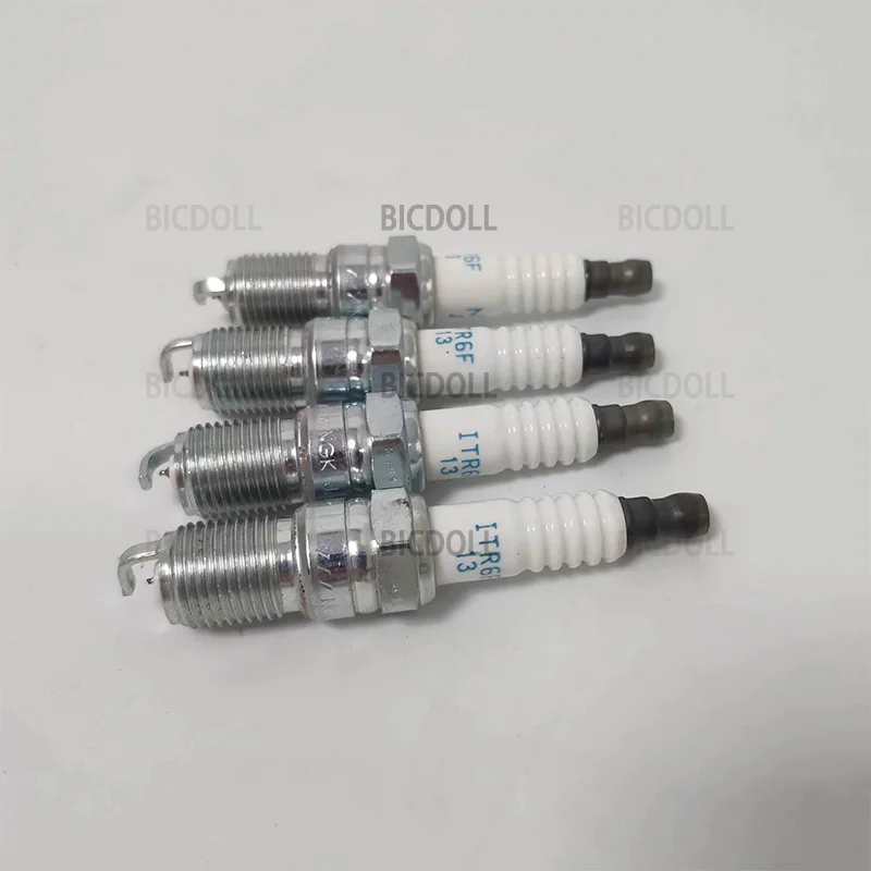 

4/6PCS 4477 ITR6F13 Iridium Spark Plug for Ford Focus Escape Taurus Mustang F-150 Mazda 3 Jaguar X-TYPE Mercury Aston Martin
