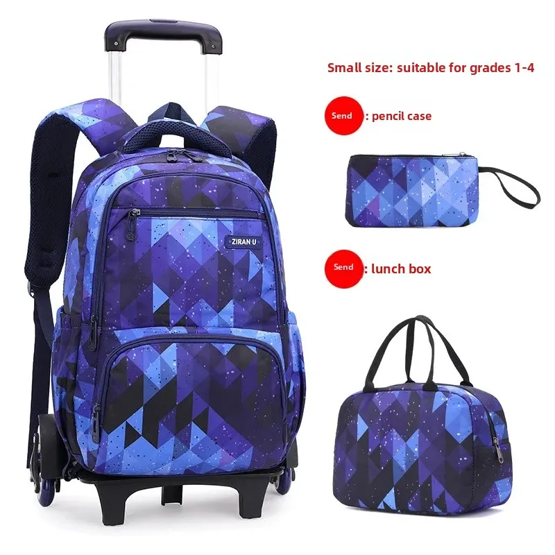 Blue diamond three-piece set + Big Wheel