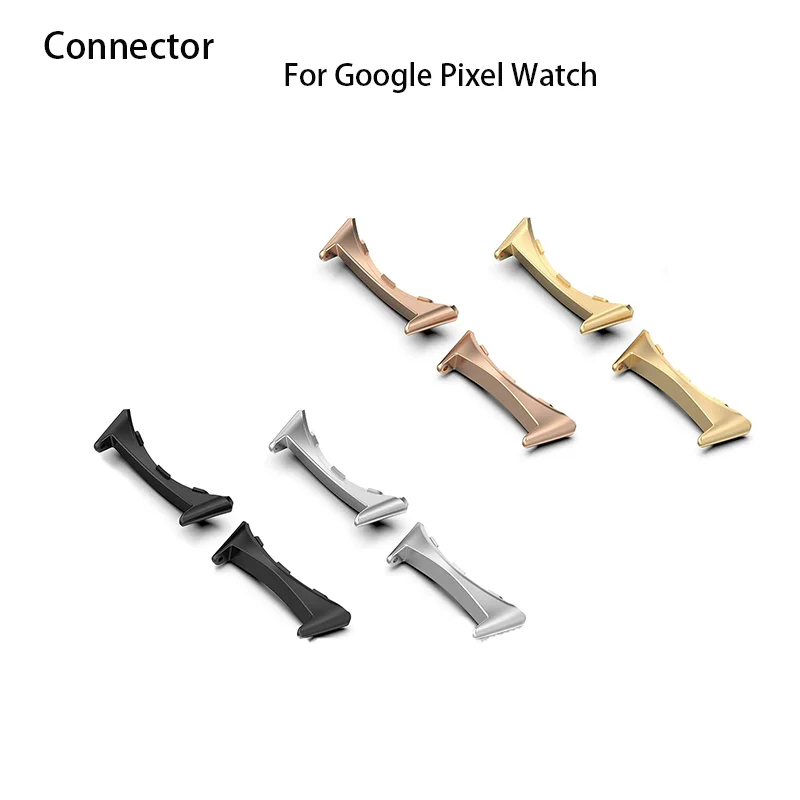 

Металлический соединитель для ремешка Google Pixel, нейлоновый ремешок для наручных часов, 20 мм, пиксельные аксессуары для часов из нержавеющей стали, 1/2 пар