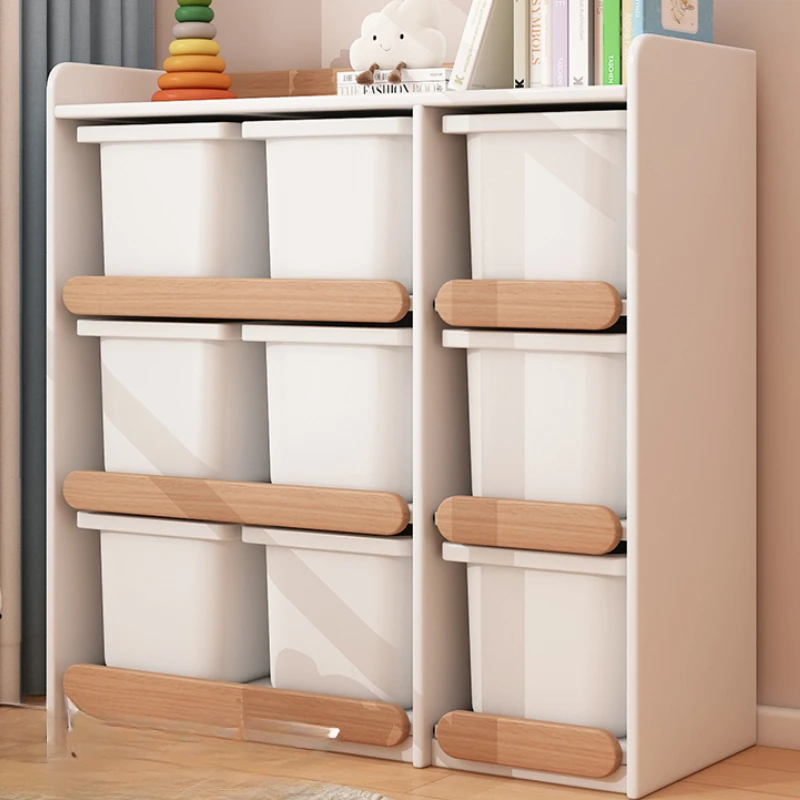 Storage Toys Kids Toy Children's Furniture Baby Cabinet Child Closet Trunk Plastic Organizer Books Cabinets Wardrobe School Sets