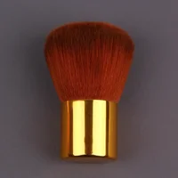 Outil de beauté de pinceau de maquillage-1 pièces fond de teint, Blush, correcteur, Contour, point culminant, pinceau de joue pour mélanger, dessus rond coudé 6