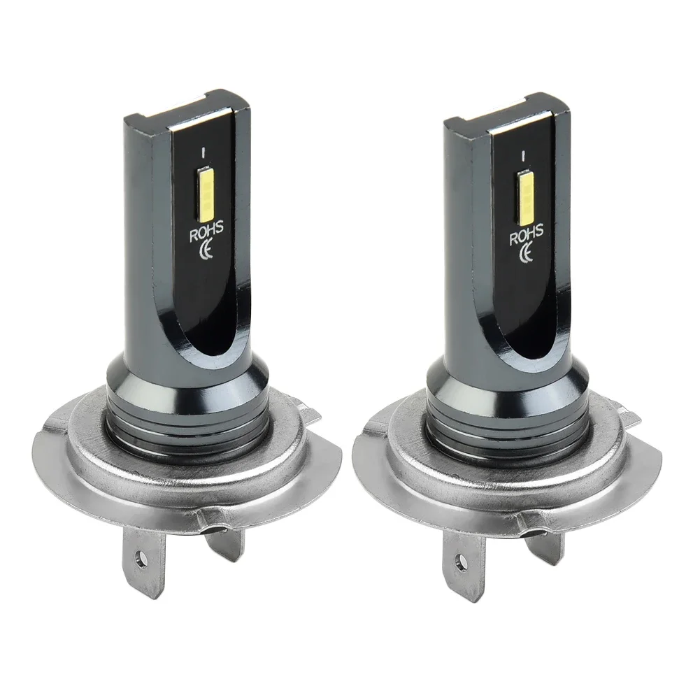 차량용 LED 전조등, 알루미늄 합금 전구 빔, CSP H7 제논 하이/로우 키트, 360 도, 12V, 120W, 2 개