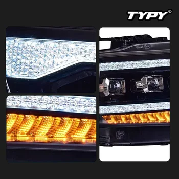 Auto Accessories LED Lights Headlamps For Dodge RAM 1500 2019-2021 Projector Black Headlight Assembly Sequential Turn Signal