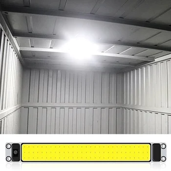 87LED 12-24V 자동차 독서 LED 야간 스트립 조명 인테리어 조명 천장 램프, 밴 트럭 캠핑 보트 용 On/Off 스위치 포함