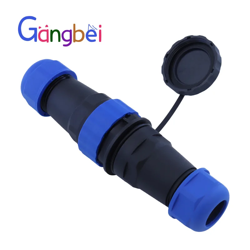 Conector Impermeável na Linha Ip67 Cabo Dustproof Sp283pin 5pin 7pin 9pin 12pin 16pin 19pin 24pin