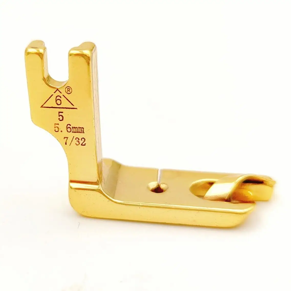 1PCS Silk Scarf Thin Material Handkerchief Crimping Foot Industrial sewing machine crimping foot gold steel