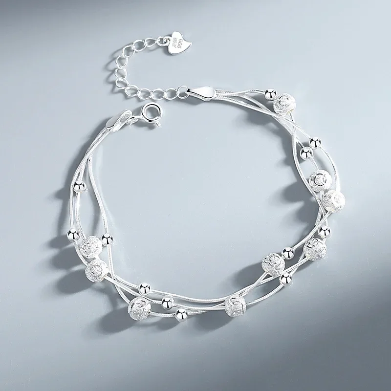 Jewelry Bracelets Sterling Silver Adjustable Bracelet 925  display picture 1