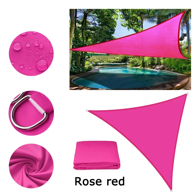 Waterproof Triangle Sunshade Protection Canopy