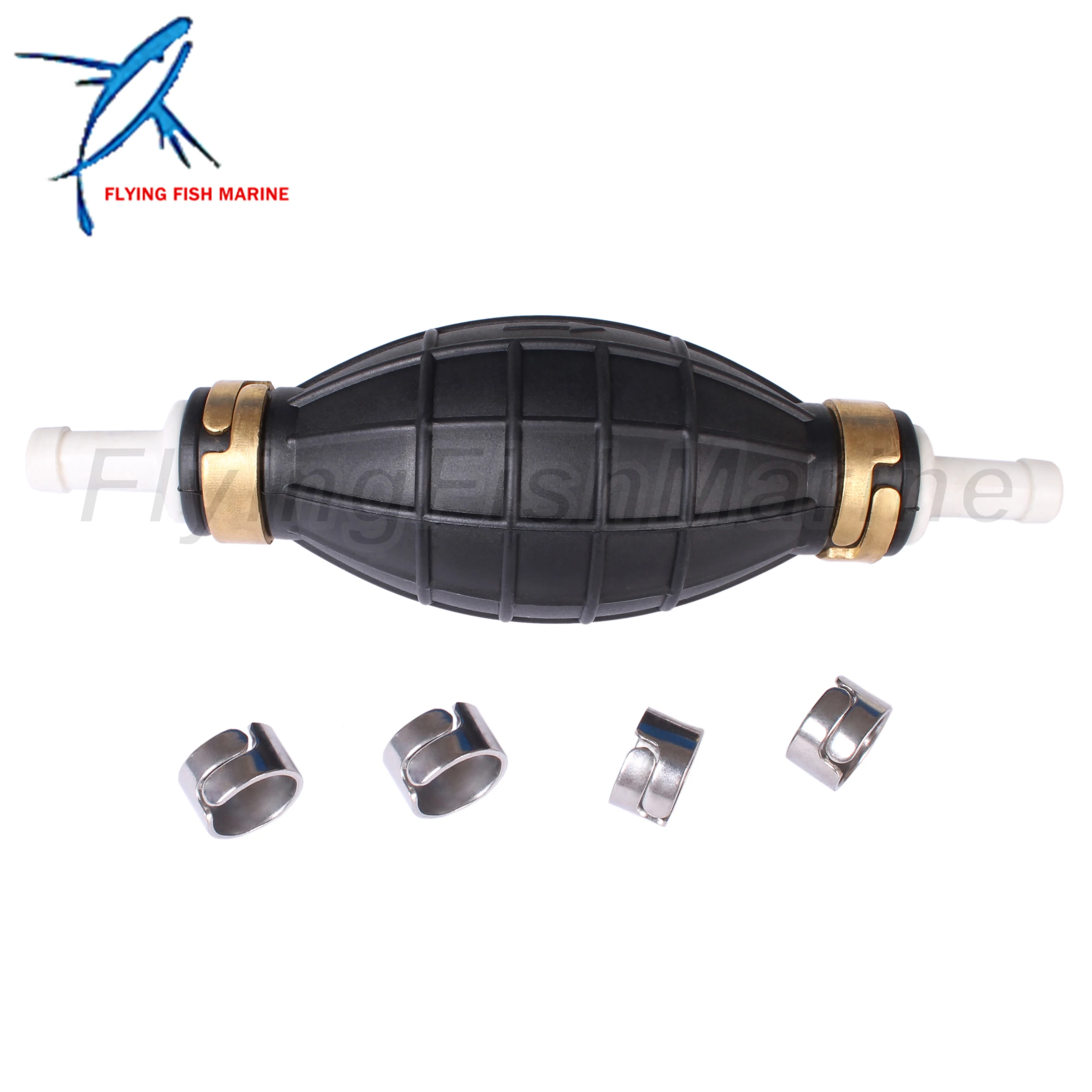Outboard Engine Primer Bulb Squeeze Pump 65770-99700 99703 99704 99701 87DL0 87DL1 98520 for Suzuki DT DF 2HP-50HP 6mm/1/4in