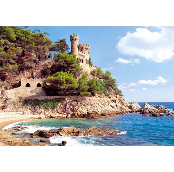 Puzzle Castorland 1000 parts: ллорет de Mar. Spain | Игрушки и хобби