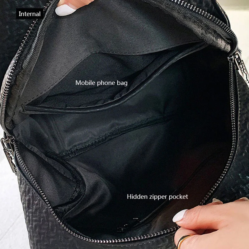 Women's Backpack High Quality Leather Backpacks Ladies 2024 New Casual Diamond Shoulder Bags For Women Travel Bag Female 6