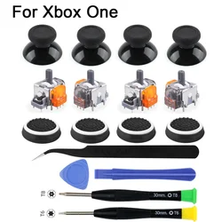 Enhanced Electromagnetic Joystick Replacement Kit with Thumbstick Accessories and Repair Tool (4 Joysticks Xbox)