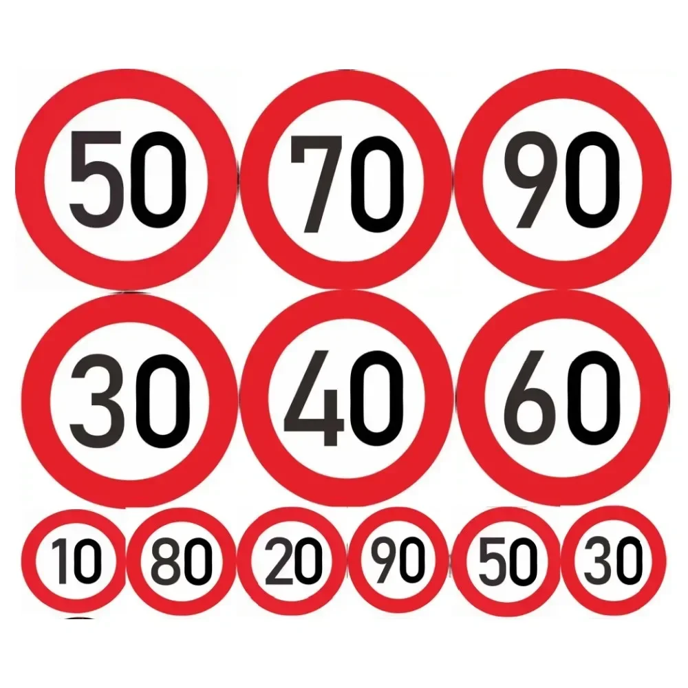 Traffic Signl Speed Limit 10 20 30 40 50 60 70 90 Km h Vintage Metal traffic-signl-speed-limit-10-20-30-40-50-60-70-90-km-h-vintage-metal