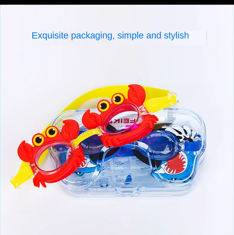 New Children Swimming Goggles Anti-Fog Professional Sports Water Goggles Swim Eyewear Waterproof Kids Swimming Glasses Wholesale