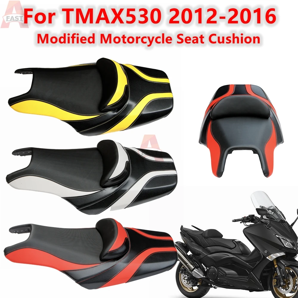 

Modified Motorcycle Seat Cushion Saddle Complete Long Seats For YAMAHA TMAX530 TMAX 530 T-MAX530 2012 2013 2014 2015 2016