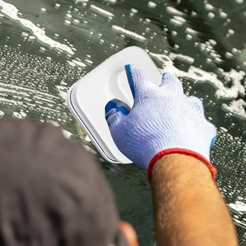 Magnetic Window Cleaner For Cars High-Rise Magnetic Window Cleaner Double-Sided Glass Wiper Magnet