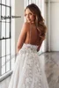 Paloda Modern V Neck Wedding Dresses 2023 Bride Spaghetti Straps Backless Tulle Appliques Vestido De Casamento Customised 3