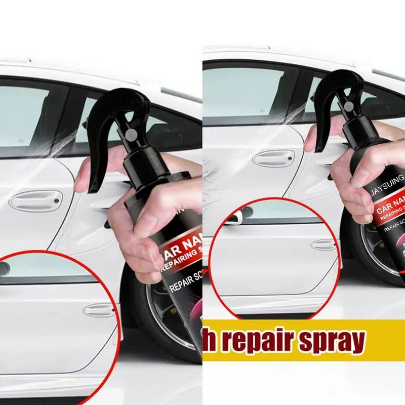 250ml 9H Car Scratch Removal Spray Repair Nano Spray Scratches Car Scratch Repairing Polish Spray Car Ceramic Coating car wheel spray tire painting scratch repair wheel hub polishing rust stain removal waterproof car maintain wheel coating spray