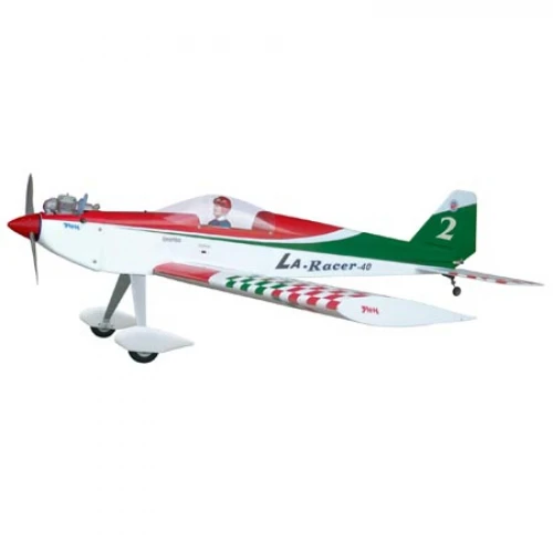 TWM Nitro RC Airplane 1370mm Wingspan LA RACER 40 Beginner Trainer