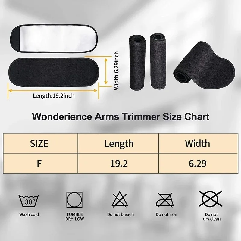 Women Sauna Sweat Arm Shaper Sleeves