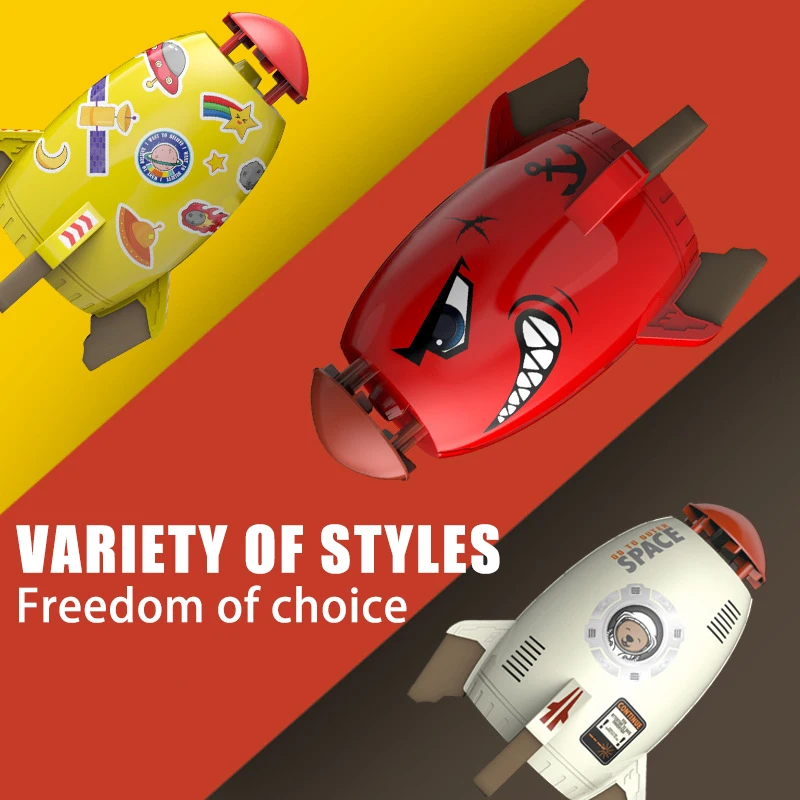 Rocket Launcher Toys Outdoor Rocket Water Pressure Lift Sprinkler Toy Fun Interaction In Garden Lawn Water Spray Toys For Kids