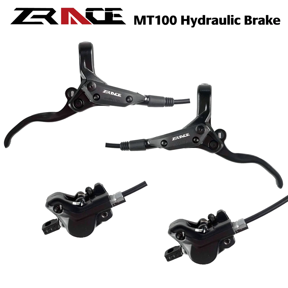 ZRACE MT100 Mountain Bike Hydraulic Brake, MTB Oil Pressure Disc Brake